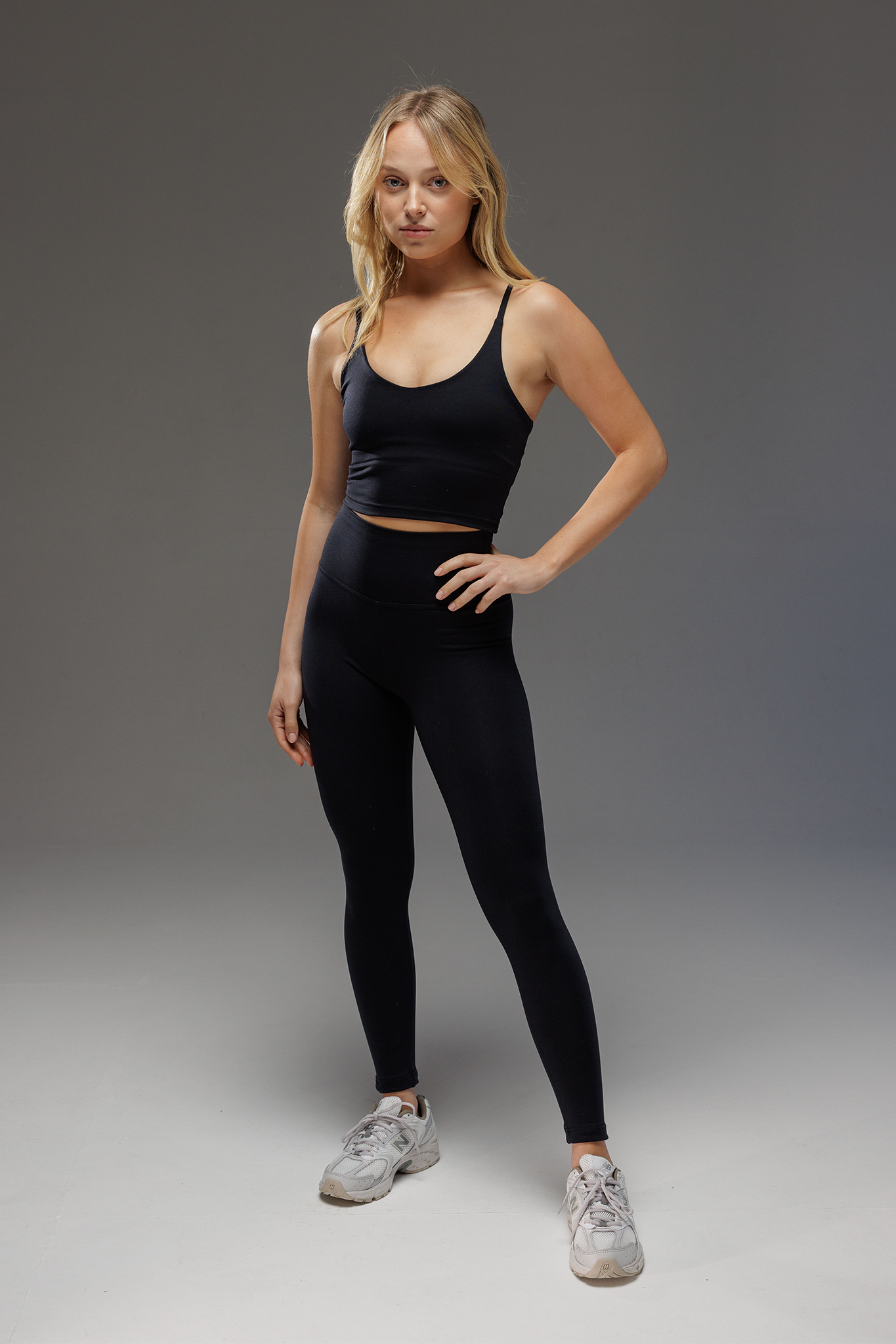 Softlex Crop Top – Black