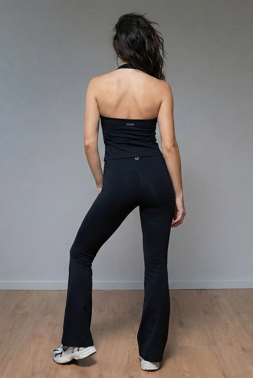 Butter Flex Pro Halter Tank Top - Midnight Black