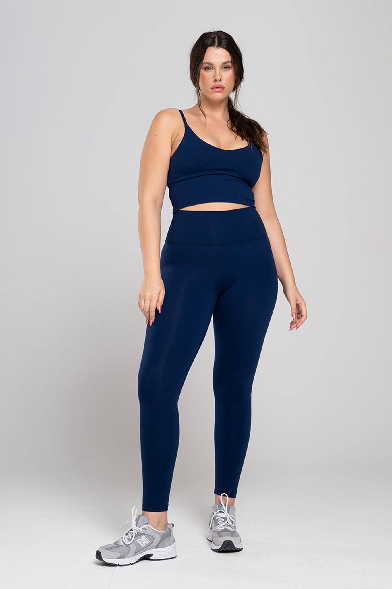 SOFTLEX Crop Top – Dark Blue