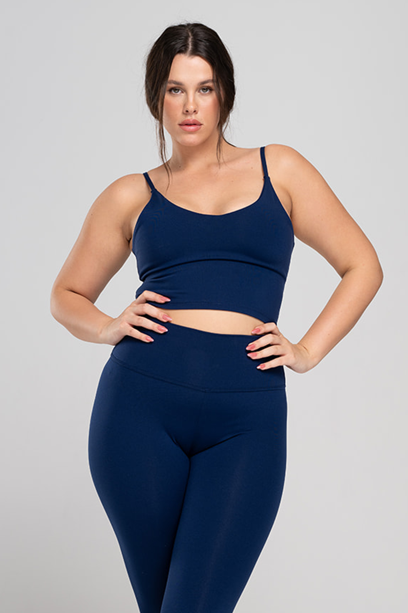 SOFTLEX Crop Top – Dark Blue