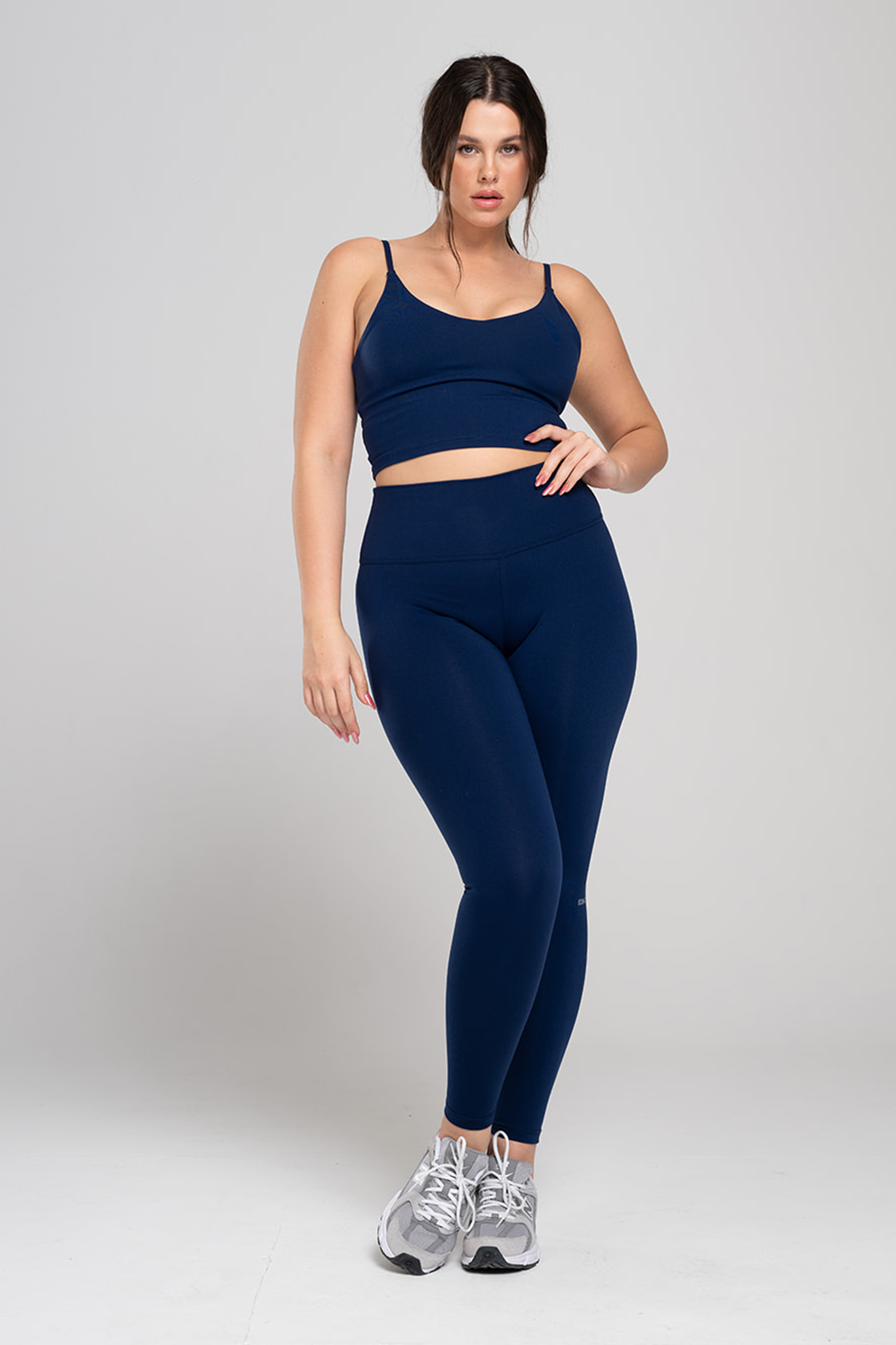 SOFTLEX Crop Top – Dark Blue