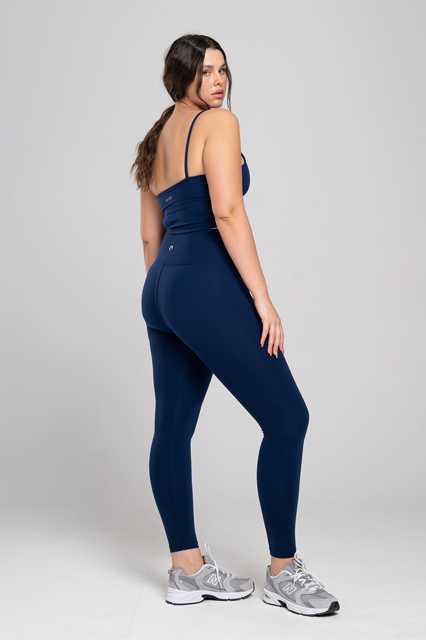 SOFTLEX Crop Top – Dark Blue