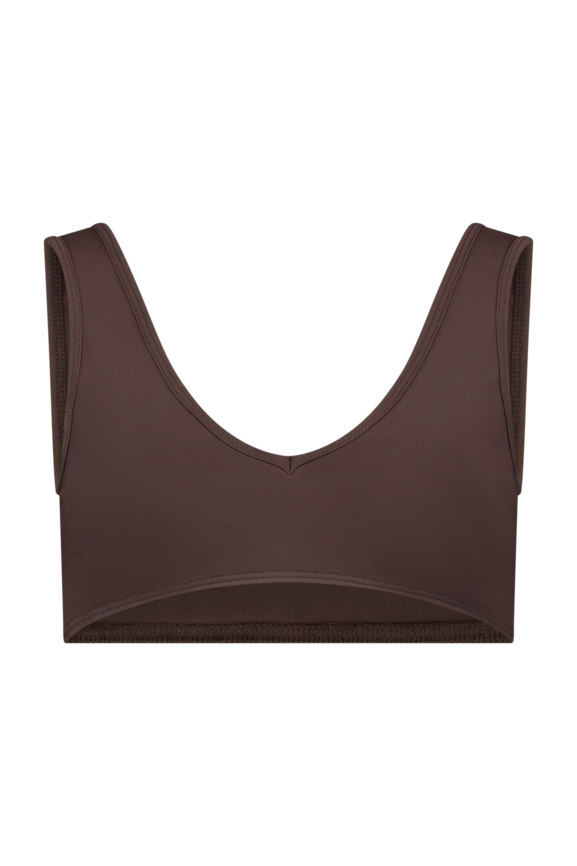 Top Butter Flex Pro V-Neck - Coffee