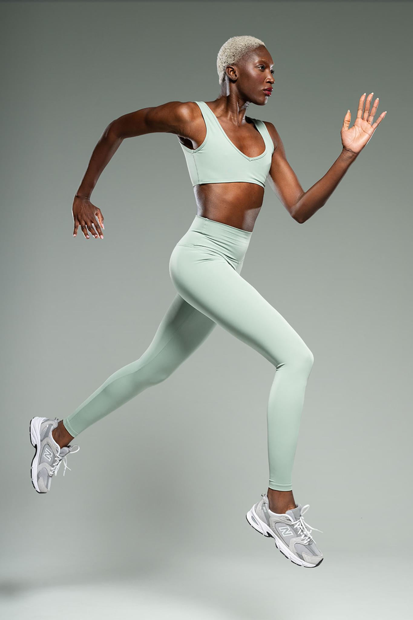 Top YALUUP.PRO V-Neck - ICY MINT