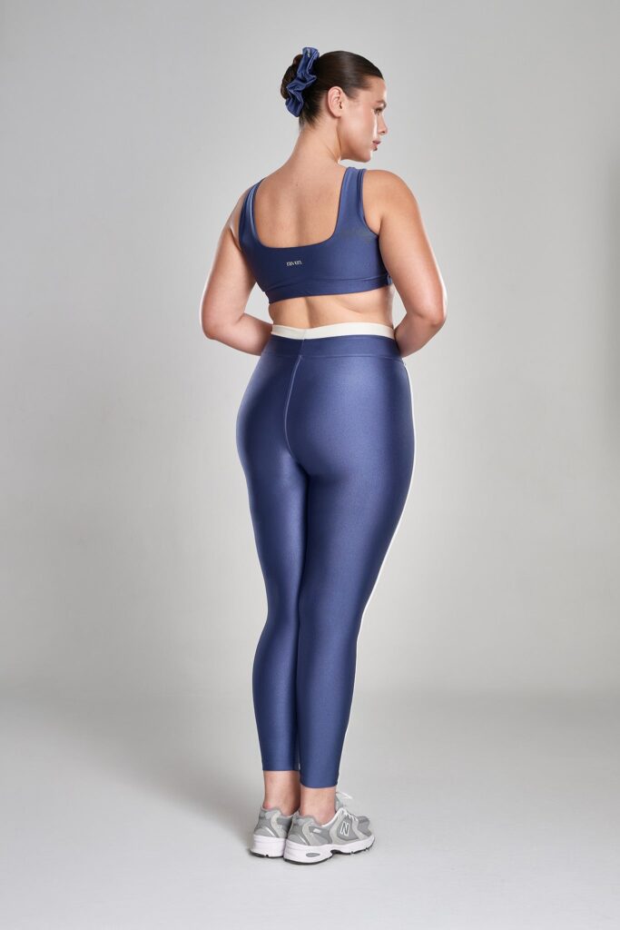 Kockasti Top Lirux Indigo