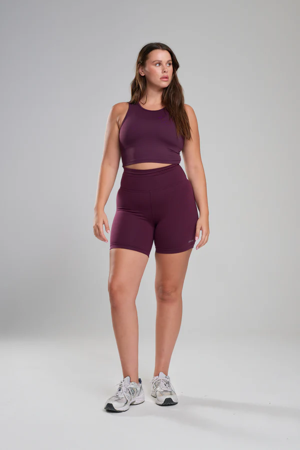 YALU crop majica sa racer krojem