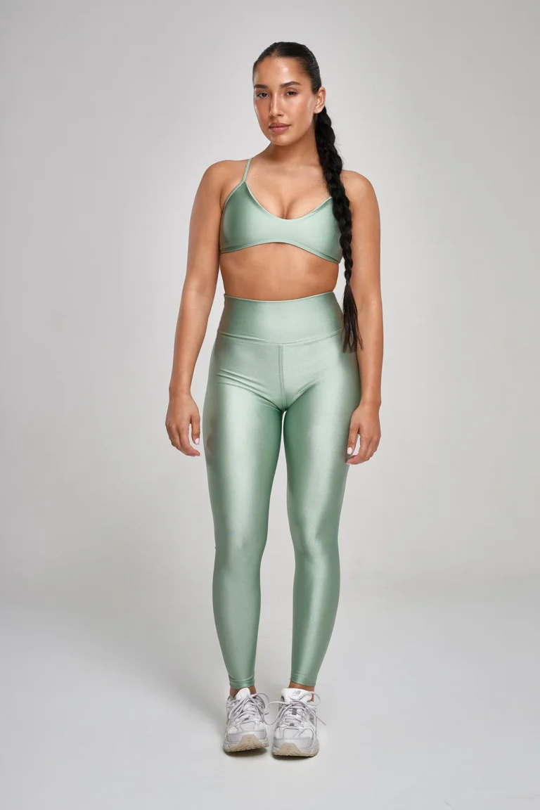LIRUX Top Ukrštenih Leđa – Icy Mint