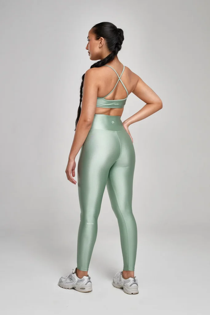 LIRUX Top Ukrštenih Leđa – Icy Mint