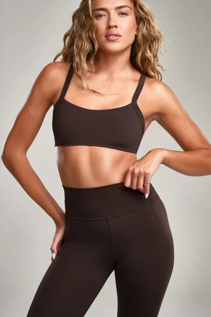YALUUP.PRO Top Otvorenih Leđa – COFFEE
